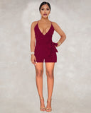 Prettyswomen Sexy Deep V Plunge neck Romper