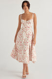 Prettyswomen CARMEN PRINT BUSTIER SUNDRESS