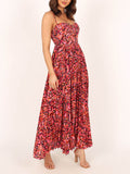 Prettyswomen Fashionable Summer Sunshine Pleated Maxi Dress