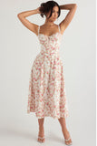 Prettyswomen CARMEN PRINT BUSTIER SUNDRESS