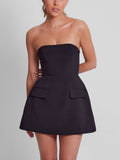 Prettyswomen Neckline Ultimate Strapless Dress