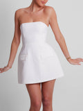 Prettyswomen Neckline Ultimate Strapless Dress