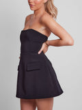 Prettyswomen Neckline Ultimate Strapless Dress