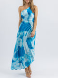 Prettyswomen Surf Blue Midi Dress