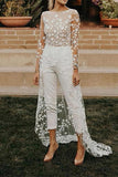 Prettyswomen White Wedding Jumpsuit