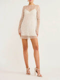 Prettyswomen Gauze Mini Dress