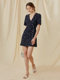 Prettyswomen- Daisy Promises Floral Wrap Dress