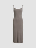 Prettyswomen- Strap Bodycon Long Dress