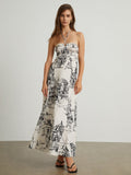 Prettyswomen- Paris Street Halter Long Dress