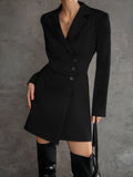 Prettyswomen- First Choice Blazer Long Sleeve Short Dress