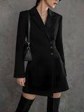 Prettyswomen- First Choice Blazer Long Sleeve Short Dress