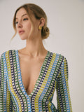 Prettyswomen- Crochet Vacation Split Long Dress