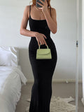 Prettyswomen- Casual Jersey Cami Long Dress