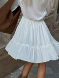 Prettyswomen- Ruffle Collar Short Dress