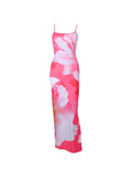 Prettyswomen- Floral Print Cami Long Dress