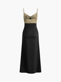 Prettyswomen- Two-Tone Cami Long Dress