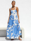 Prettyswomen- Sun Print Cami Long Dress