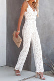 Prettyswomen Lace Patchwork Cami Jumpsuits