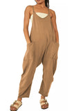 Prettyswomen Large Pocket Cami Jumpsuits