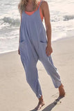 Prettyswomen Large Pocket Cami Jumpsuits