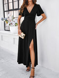 Prettyswomen Temperament Slim V-Neck Dresses