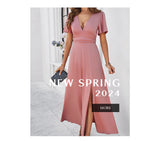 Prettyswomen Temperament Slim V-Neck Dresses