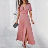 Prettyswomen Temperament Slim V-Neck Dresses