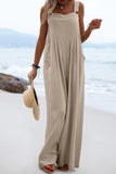 Prettyswomen Sleeveless Button-down Jumpsuits