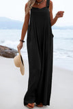 Prettyswomen Sleeveless Button-down Jumpsuits