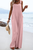 Prettyswomen Sleeveless Button-down Jumpsuits