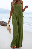 Prettyswomen Sleeveless Button-down Jumpsuits