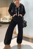 Prettyswomen Solid Hooded Jumpsuits