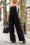 Prettyswomen Solid Color Wide Leg Cami Jumpsuits