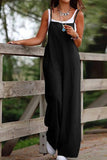 Prettyswomen Solid Color Wide Leg Cami Jumpsuits