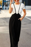 Prettyswomen Spaghetti Straps Tie-back Jumpsuits