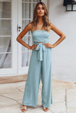 Prettyswomen Strapless High Waist Jumpsuits