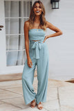 Prettyswomen Strapless High Waist Jumpsuits