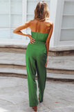 Prettyswomen Strapless High Waist Jumpsuits