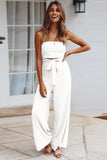 Prettyswomen Strapless High Waist Jumpsuits