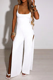 Prettyswomen Tie-back Side Slit Cami Jumpsuits