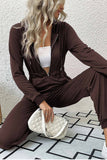 Prettyswomen Zipper-Front High Waist Hoodie Jumpsuits