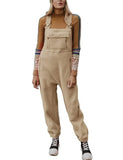 Prettyswomen WOMEN'S FLEECE WARM OVERALLS LOOSE CASUAL JUMPSUITS (BUY 2 FREE SHIPPING)