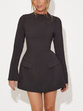 Prettyswomen The Ultimate Muse Split Sleeve Mini Dress