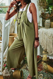 Prettyswomen Wide Leg Pocket Sleeveless Jumpsuits