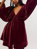 Prettyswomen Portia Velvet Mini Dress