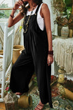 Prettyswomen Wide Leg Pocket Sleeveless Jumpsuits