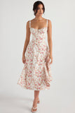 Prettyswomen CARMEN PRINT BUSTIER SUNDRESS