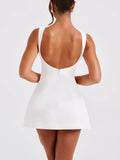 Prettyswomen Backless Sleeveless Mini Dress