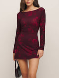 Prettyswomen Printed Knitted Dress