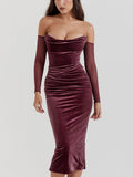 Prettyswomen Strapless Midi Dress